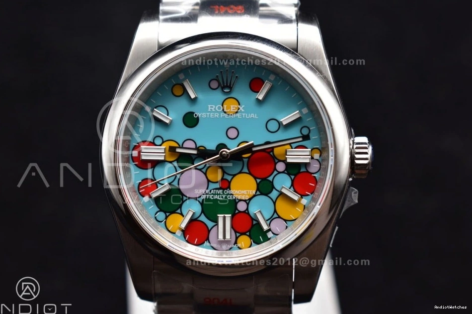 959 Bold 1:1 Best 36mm Steel Dial Oyster Edition Celebration 904L Perpetual A 126000 KRF 0729